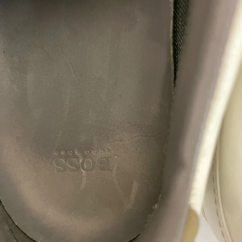 HUGO‎ BOSS Two Tone Leather Trainers / Sneakers Size 46 US 13